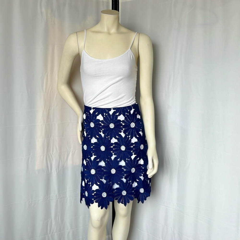 NWT Anthropologie Hutch Floral lace skirt